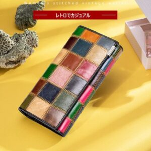 レディース 長財布 三つ折り財布 レザー 革